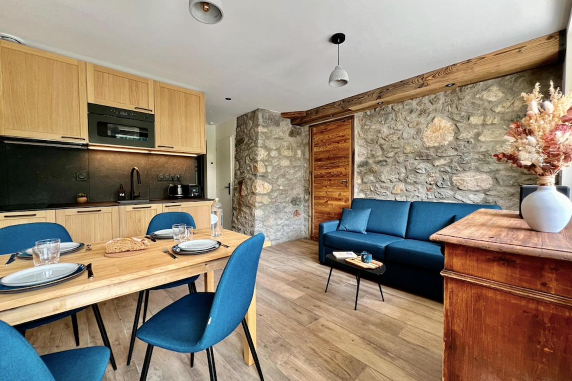 Ferienwohnung T2 With View At The Foot Of The Slopes Le Monêtier-les-Bains Exterior foto